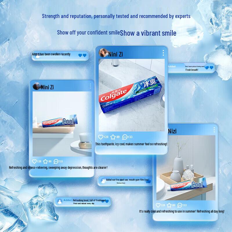 Colgate Ice Fresh Toothpaste Family Pack