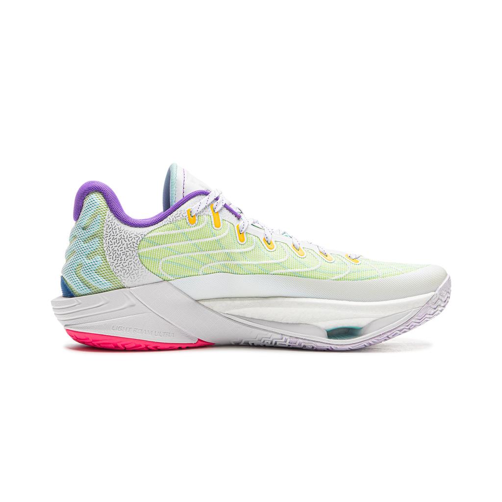 Li Ning Амортизирующие Скользкие Устойчивые к истиранию Дышащие Упругие Сцепление Низкие Баскетбольные Кроссовки Мужские ABAV067-4