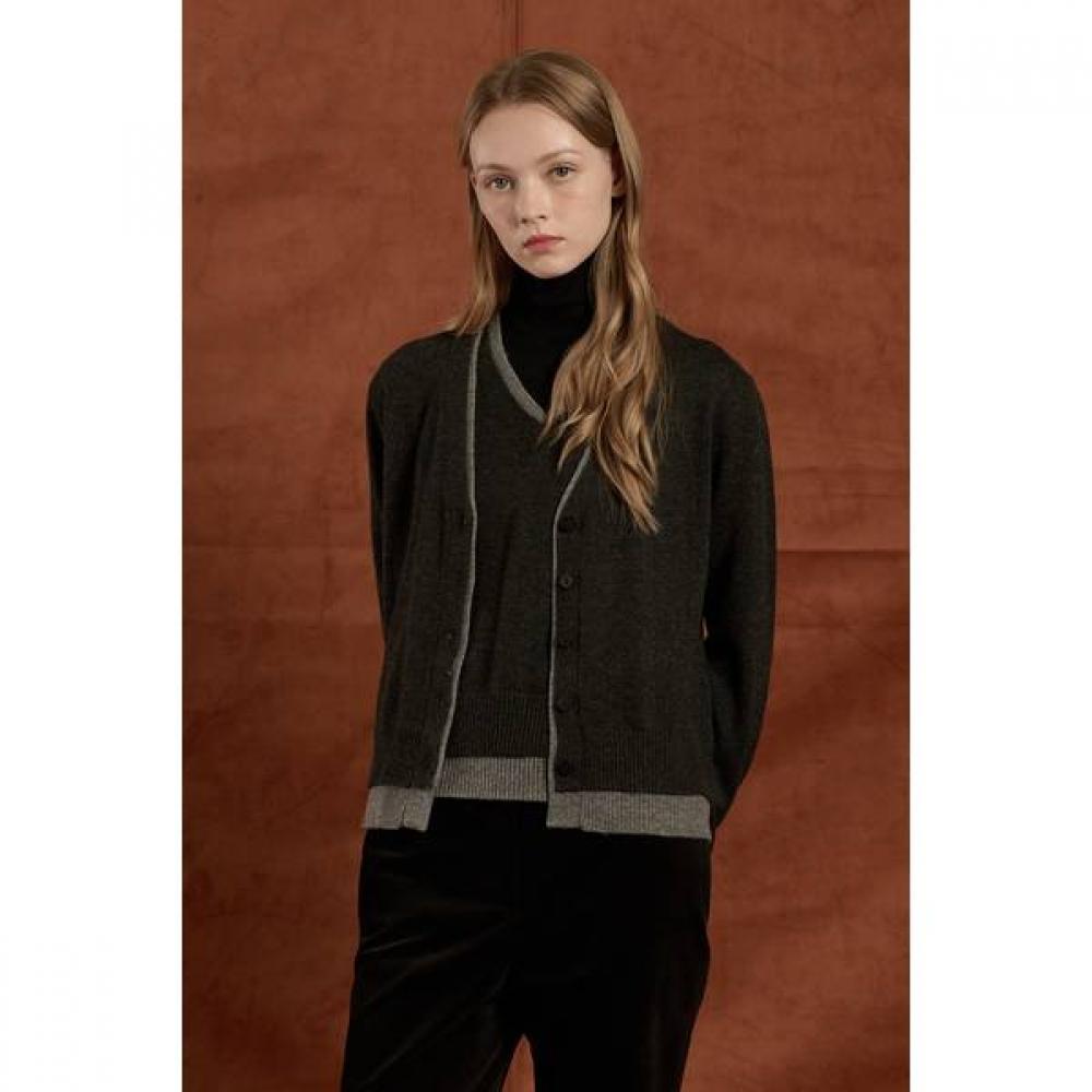 Bcbg Color Line Contrast Knit Cardigan B5w9k108
