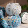 100 г/Клубок Пряжа с окрашиванием-спреем, Цветные точки, Фантазийная смесовая шерстяная пряжа, Вязаный акриловый пряжа, Градиентный радужный цвет, Пряжа для ручного вязания и плетения DIY