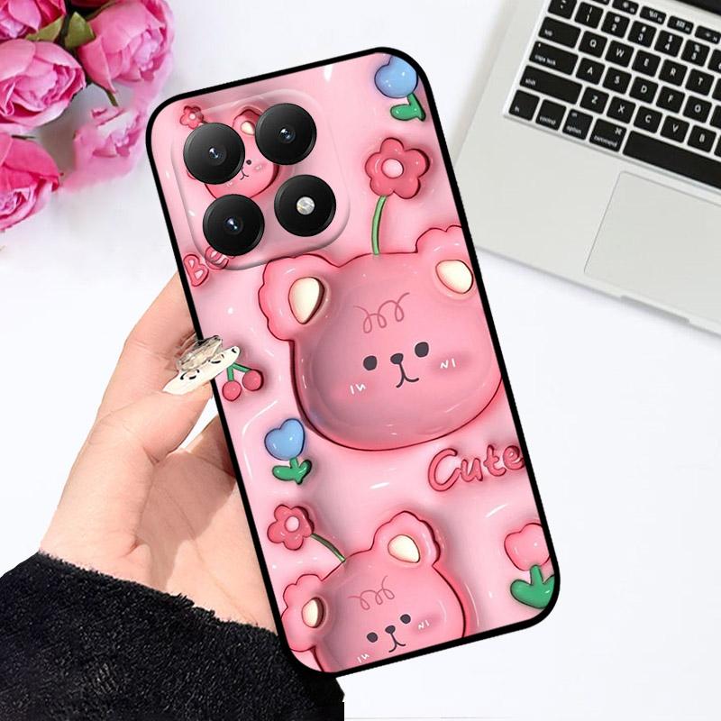 Чехол для Xiaomi 15T Модный чехол для телефона с масляной живописью Для чехлов Xiaomi 15T 15 T Мягкий ТПУ Силиконовый Полностью защитный Ударопрочный Capa