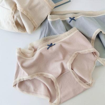 Ультрамягкие кружевные трусики Naked Skin Comfort средней посадки для девочек-подростков