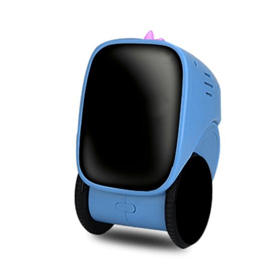 Kids Remote Control Robot Toy with LED Eyes Horns Auto-Demonstration Programmable Touch Sensing Educational