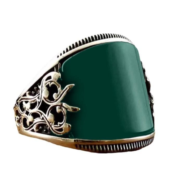 Мужское кольцо Sanjie с ретро-рельефным узором - новый популярный дизайн