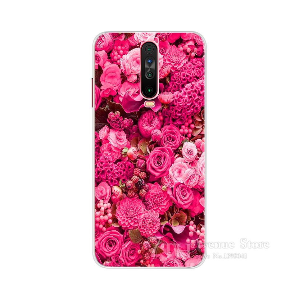 Silicone Case For Xiaomi Poco X2 Back Cover Marble Printed Soft TPU Phone Case For Xiaomi Poco X2 Redmi K30 K 30 5G Cases Bumper