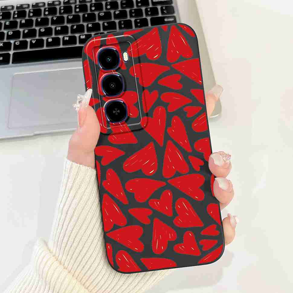 For itel City 100 4G C671L Case Cute Cat Luxury Flower Soft Silicone Back Cover For ITEL City100 4G 6.75" Phone Cases Bumper