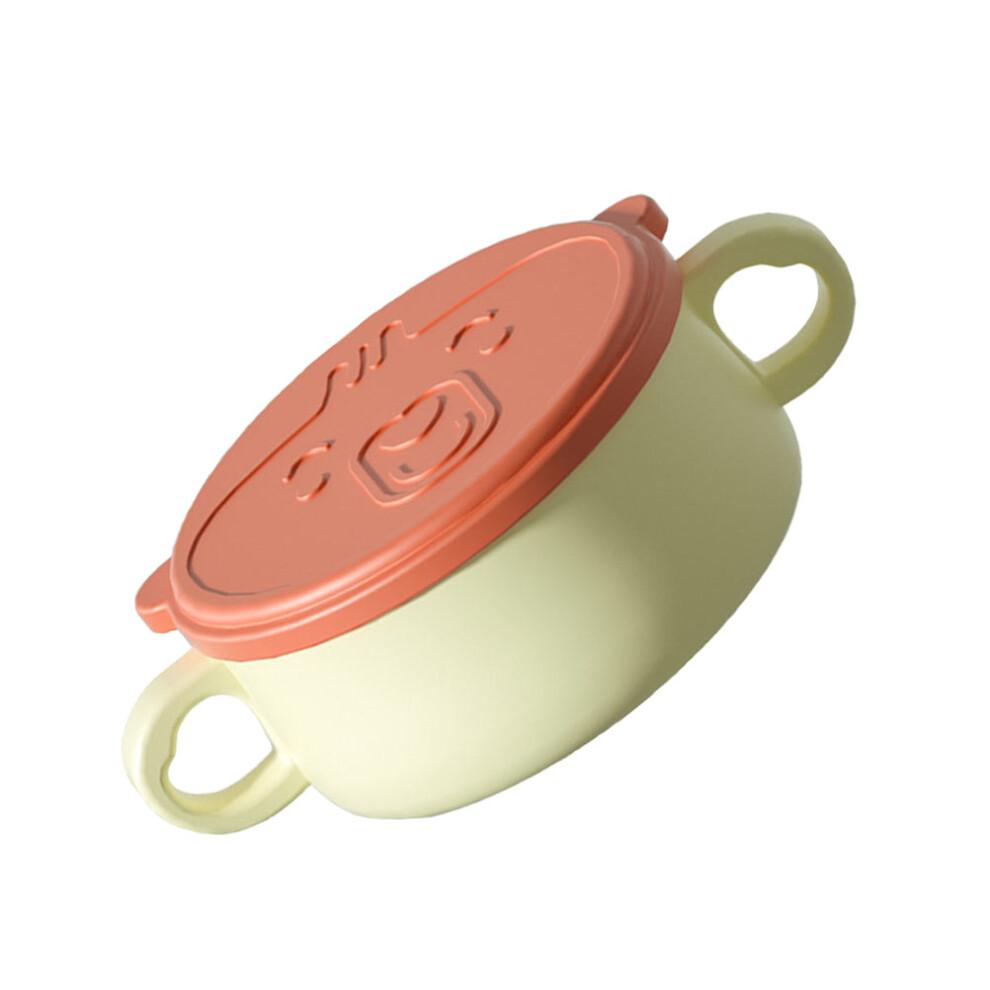 Infant Food Grinding Bowl Orange Color 1pack 4.7in Length