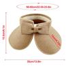 Open Top Women's Sun Hat Bohemian Style Straw Hat New Sun Visor Hat  Outdoor & Travel