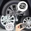 4 шт. 57/62 мм Колпачки центральных ступиц колес автомобиля Для Toyota Rav4 Aygo Yaris Corolla Camry Наклейки-аксессуары для декора центра шин автомобиля