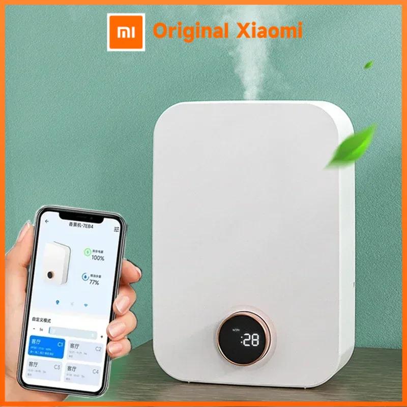 Xiaomi Безводный диффузор эфирных масел Профессиональная система распыления ароматов Светодиодный экран Машина для ароматизации воздуха Для дома