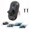 3-портовое USB зарядное гнездо Двойное 18 Вт QC3.0 и 36 Вт PD3.0 12/24 В Автомобиль Автобус Лодки Транспортное средство Универсальное Водонепроницаемое Зарядное устройство Адаптер питания