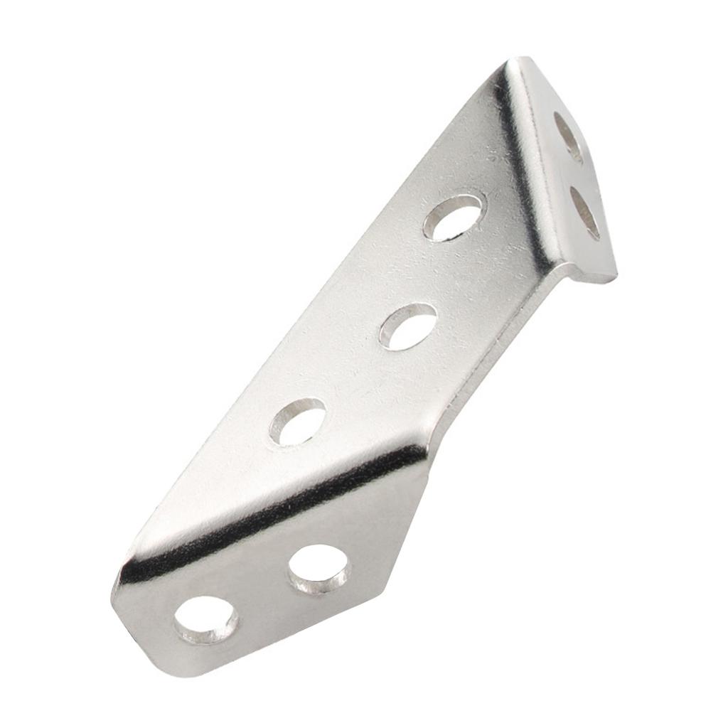 100Pcs Stainless Steel Furniture Corner Connector Shelf Brackets Cabinet Support Fixing Frame Corner Brace Enduring