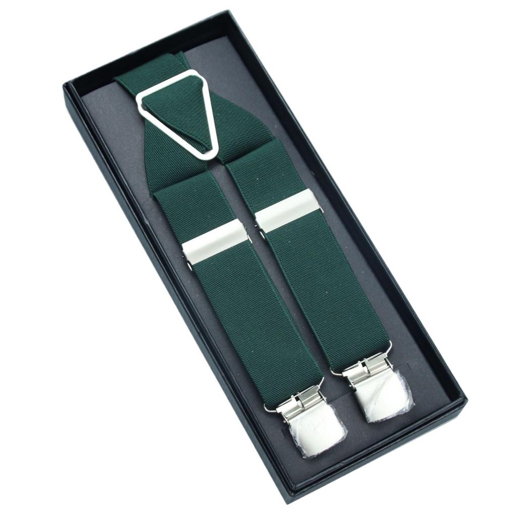 Men'S Adult Straps Men'S Trousers Suspender Suit Shirt Straps Clip Suspender Straps Men'S Fat Elastic Non-Slip
