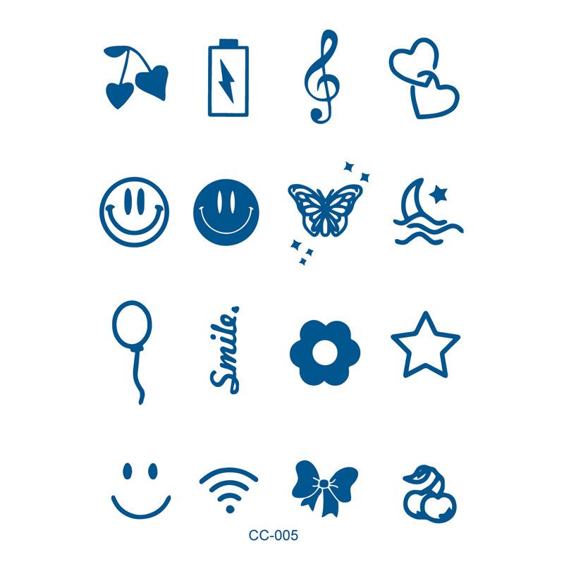 Травяные растения, палец, улитка, маленькая картинка, сок, татуировка, наклейки, последние 15 дней, полупостоянный ветер