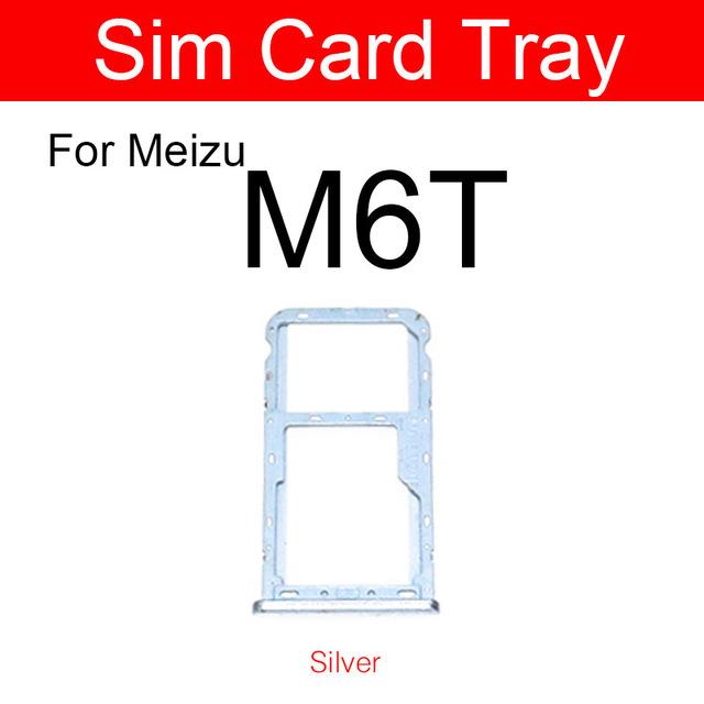 Держатель лотка для слота для SIM-карты для Meizu 15 16X M15 U10 U20 Pro 5 Pro 6 7 M6 M6T M6s, сменный адаптер для слота для SIM-карты