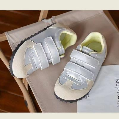 Новая весенняя повседневная спортивная обувь на липучке с закрытым носком молочного цвета Fairy Fashion Tide Белая обувь Женская обувь