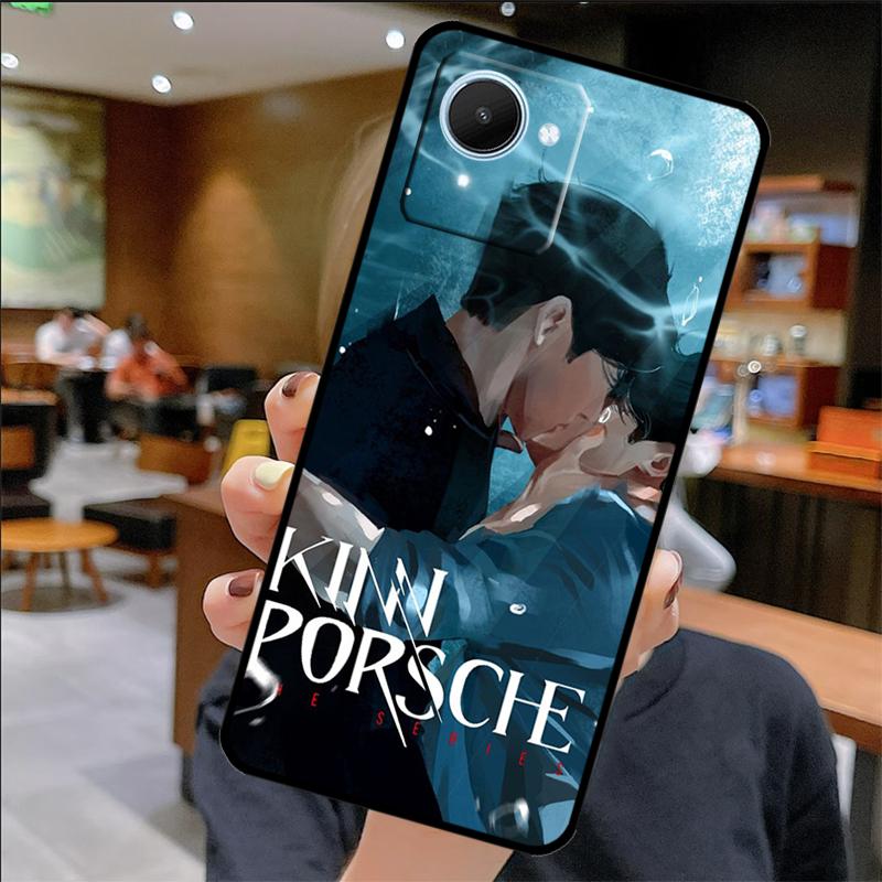 Чехол KinnPorsche The Series для Realme C75 C67 C61 C55 C53 C51 C21Y C25S 10 11 12 13 14 Pro Plus GT 6T 6 5 GT7 Pro