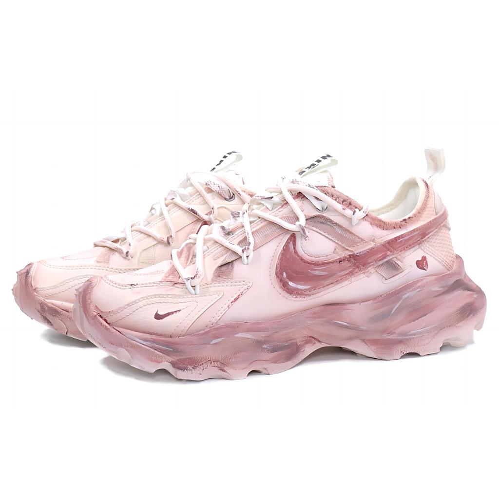 Nike TC 7900 Амортизация, Износостойкие Низкие Повседневные Кроссовки Женские Грязно-Розовые DD9682-100(Team25-XSC)