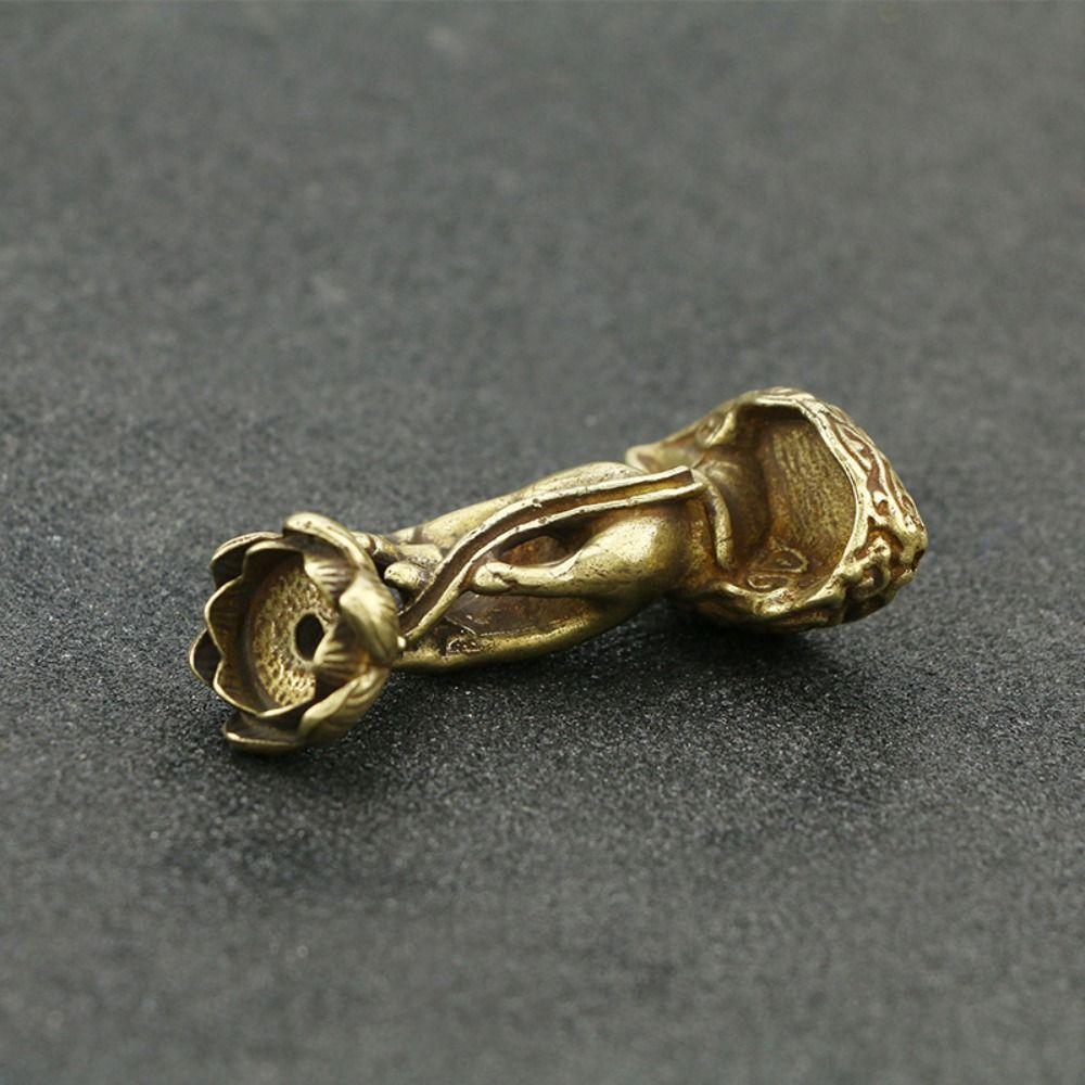 Handmade Buddha's Hand Incense Holder Buddha's Hand Portable Lotus Backflow Incense Insert Delicate Reverse Flow Incense Tray