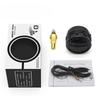 Digital Gauge, 52mm: RPM, Boost Pressure, Coolant Temperature, Oil Temperature, Oil Pressure, Air-Fuel Ratio, Voltage, 12V