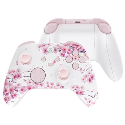 EXtremeRate Полный комплект кнопок и корпуса для Xbox Series X S Запасные боковые накладки на рукоятки, передняя и задняя крышки для беспроводного контроллера Xbox Core Не нет и