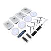 Main Side Brush Kit Vacuum Brush Kit Mop Cloth Included Replacement Parts