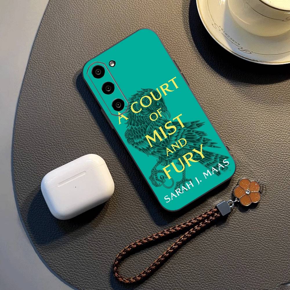 A Court-of-Mist-and Fury Phone Case For Samsung Galaxy A73,A72,A71,A70,A53,A52,A51,Others Soft Black Cover
