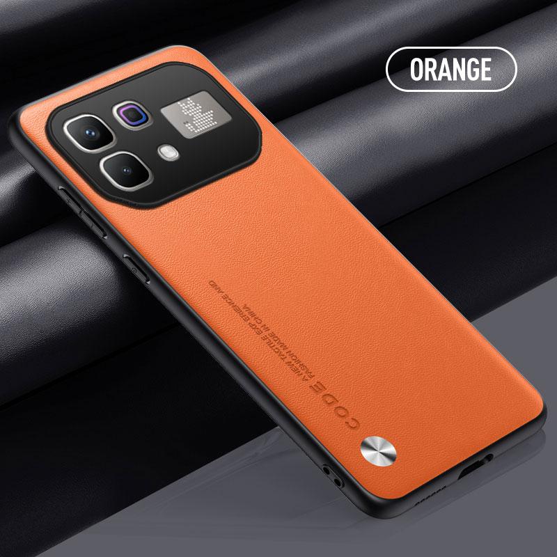 EUCAGR Роскошный ПУ Кожаный Для Infinix Note 60 Pro Силиконовый Ударопрочный Чехол Для Телефона Задняя Крышка Для Infinix Note 60Pro Бампер Fundas