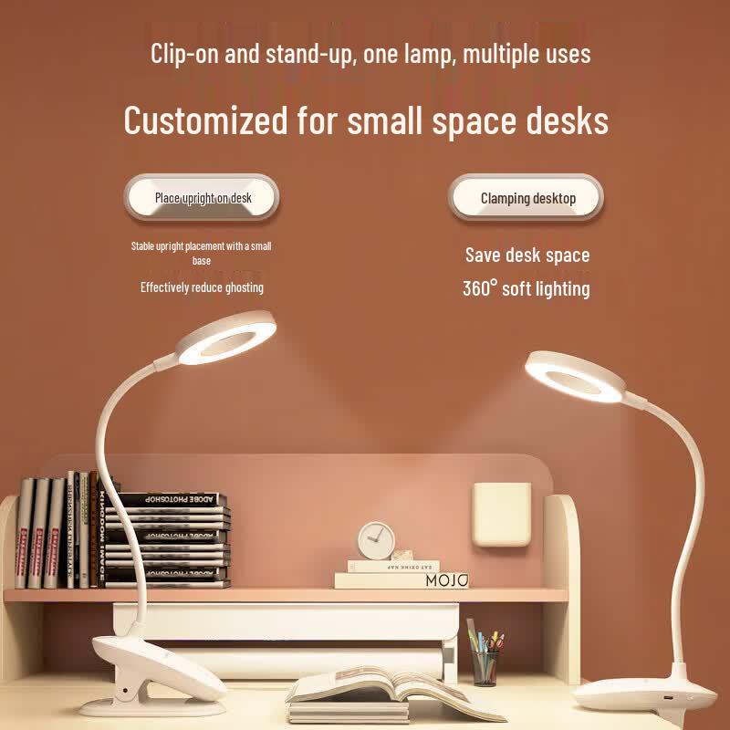 Midea Rechargeable Clip-on Desk Lamp