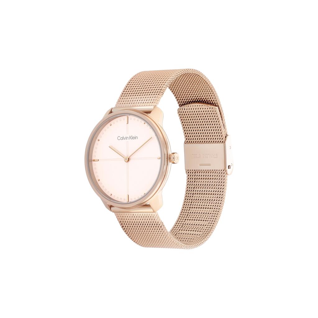 Calvin Klein Eternity Series Watch Quartz Movement Stainless Steel Bracelet White Dial Women watches Silver 25200157
