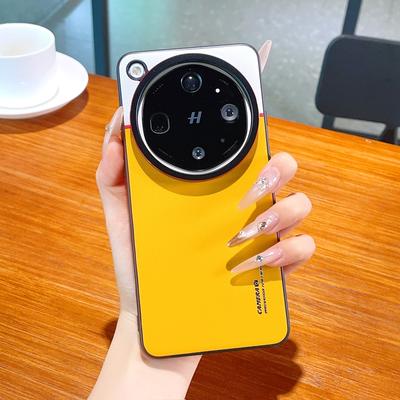 Чехол для Oppo Find X9 Ultra и X9s Pro Контрастный Цвет Матовая Кожа Защита Выступающей Камеры Мягкая Ручка для Телефона Задняя Крышка