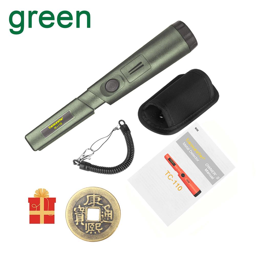 Новый портативный металлоискатель TC-110 Pinpoint GP, портативный 360-градусный позиционирующий стержневой детектор, водонепроницаемый браслет-указатель IP68