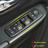 4* Window Lift Switch Panel Cover Trim for Dodge Ram 1500 2010-17 Carbon Fiber