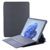 Чехол для Microsoft Surface Pro 11/10/9 из ПУ кожи+акрила+ТПУ, защитная крышка для планшета