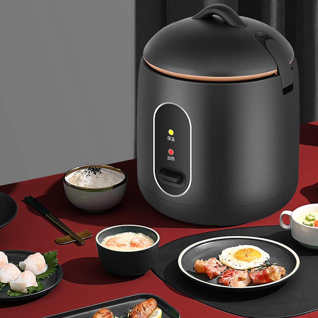 1.2L Мини рисоварка Многофункциональная 200 Вт Мощность Полностью Автоматическая Портативная рисоварка для Дома Общежития Путешествия 220 В