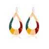 Stylish Graffiti Double-sided Geometric Alloy Earrings For Women Trendy And Unique Design