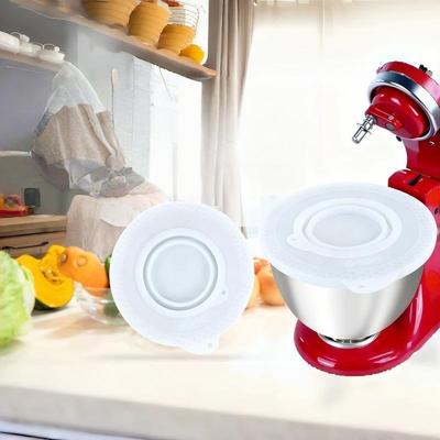 1 шт. Аксессуары для DIY Силиконовая крышка для миски-миксера Подходит для миксеров с наклонной головкой объемом 4,5-5 кварт