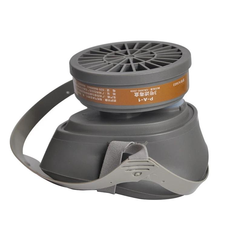 Дымогазовая маска, респиратор, защита, краска, сварка, токсичные газы, химические контейнеры, противопыльный фильтр с активированным углем