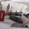 Комплект постельного белья с принтом 3D The Streets Of London, мягкий, удобный, дышащий, для декора спальни и гостевой комнаты