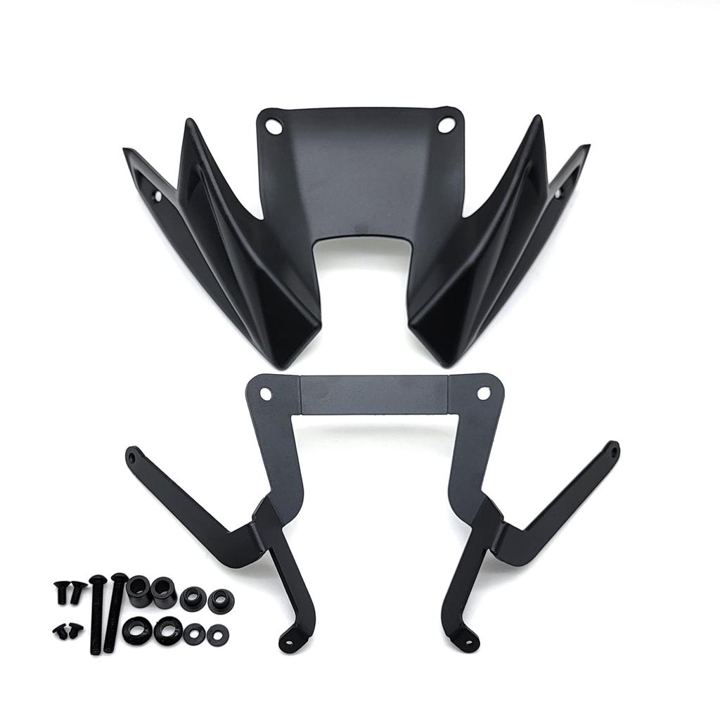 Motorcycle Front Spoiler Fairing Winglet Aerodynamic Wing Cover Trim ForHonda CB500 Hornet CB 500 2024 2025 Spoiler Winglet