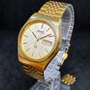 Б/у Мужские часы SEIKO KING QUARTZ Золотые 9723-8030