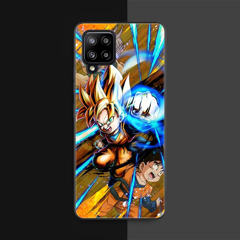 Чехол с японским аниме «Kid Goku» для Samsung Galaxy A12 A02S A22 A32 A52 A72 A71 A51 A41 A31 A21 A11 A50 A70 A10S A20S, черный мягкий чехол