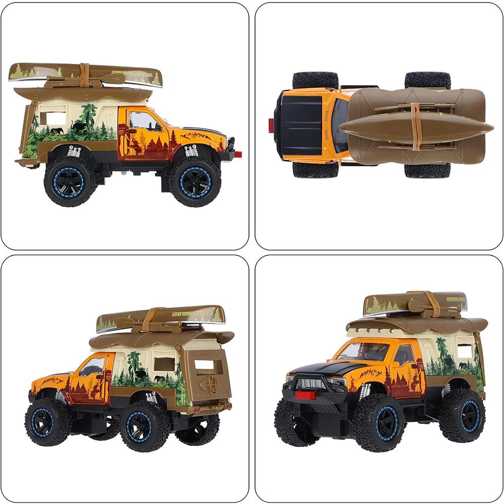 1/24 Scale Off-road Vehicle Model, Alloy, Realistic, Durable, Kids Car Toy for Gifts