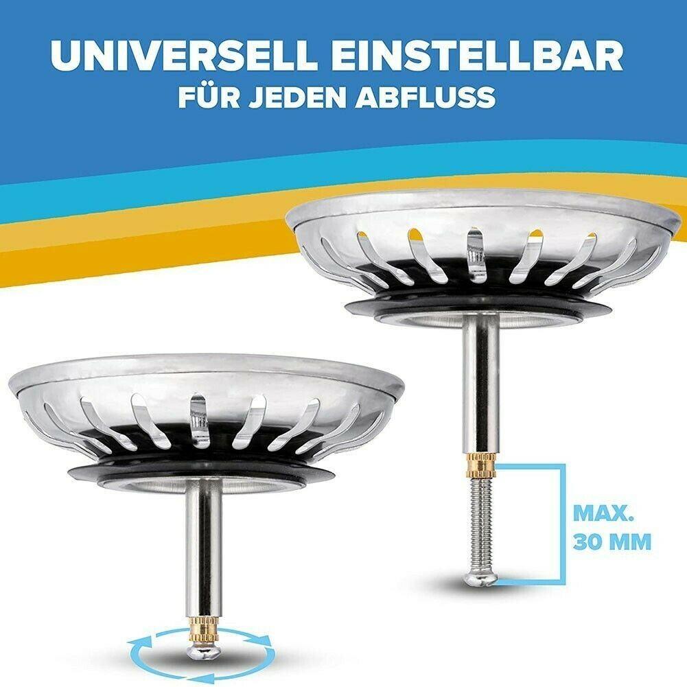 Слив для раковины Отходы Раковина Фильтр 82 мм Детали Резиновый шток Шариковая модель Стильный