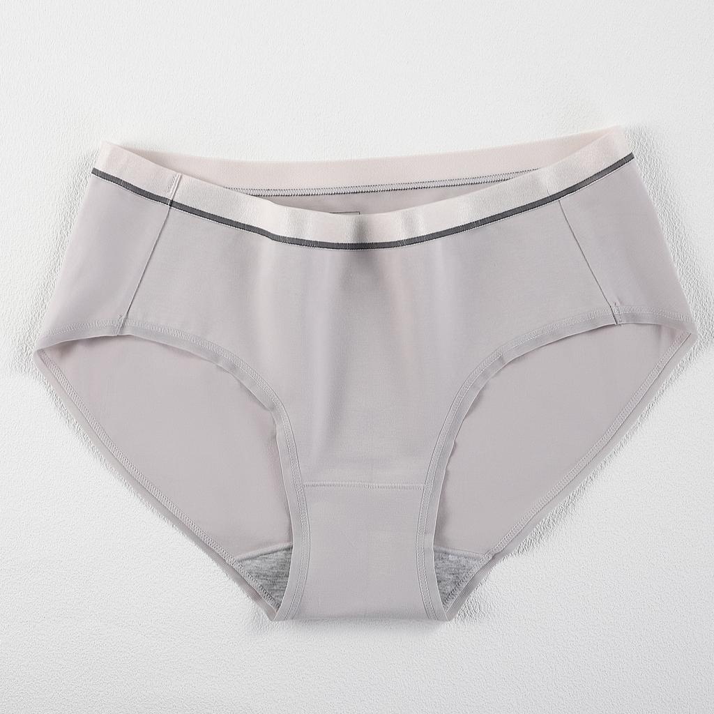 Women's Spring and Autumn Class 7A Anti Bacteria High Waist Stretch Waist Triangle Briefs