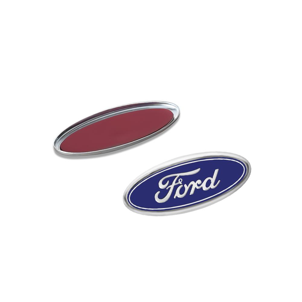 58mm Car Steering Wheel Center Emblem Sticker Badge Decoration Accessorie For Ford Focus Kuga Mustang Ranger Fiesta Shelby valve
