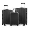 Sturdy and Durable Three-Piece Luggage Set with Anti-Collision Corners: 20, 24, 28 Inch Sizes