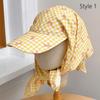 Sweet Loli Headscarf Hat French Retro Baseball Cap Fashion Peaked Cap  Outdoor Seaside Vacation