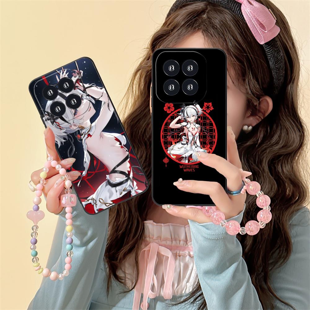 Чехол для телефона Wuthering Waves Camellya для Xiaomi 15 14 13 12 Mi 11 T Ultra Lite Pro S X 5G Цветной Печатный Чехол Роскошный Красивый