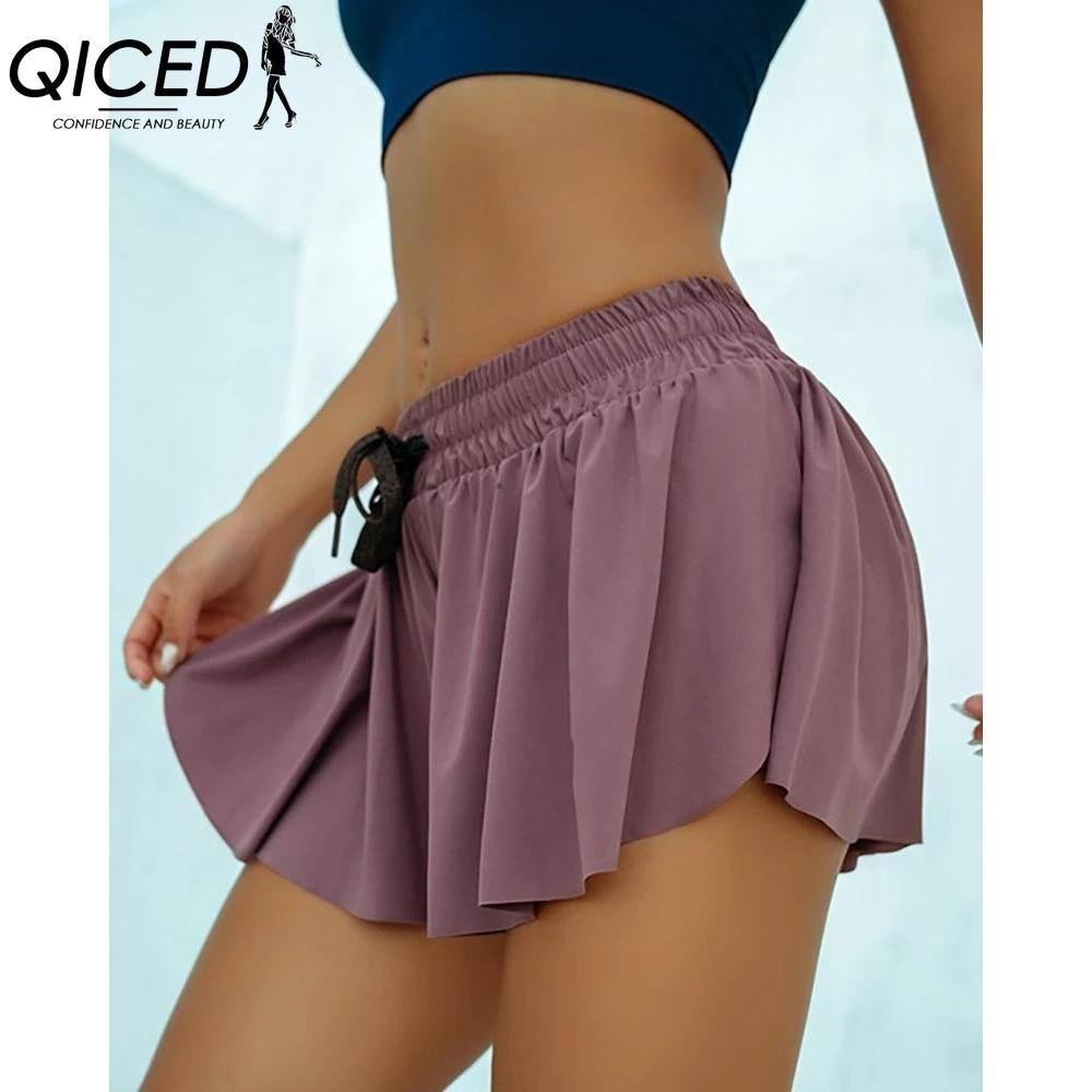 QICED Женская модная повседневная летняя весенняя юбка